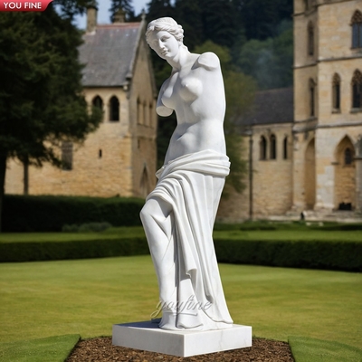 Park Decor Outdoor Marble Egg Sculpture