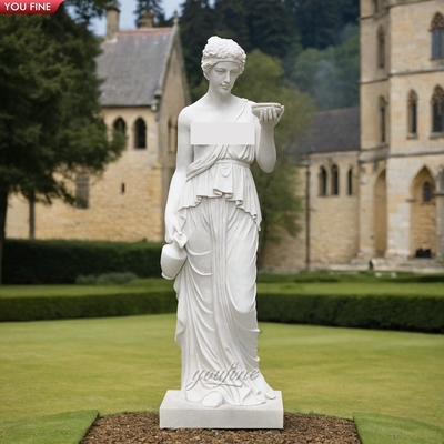 Park Decor Outdoor Marble Egg Sculpture