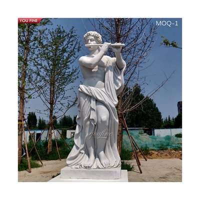 Outdoor Garden Marble Human Figure Sculpture