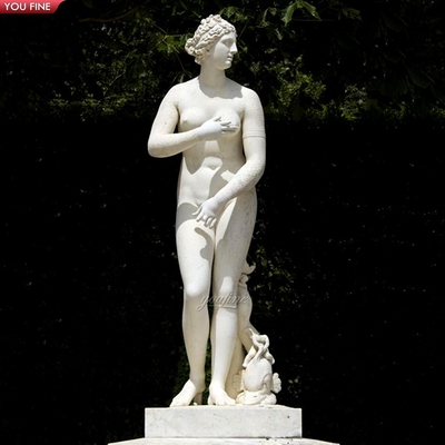 Custom Outdoor Lawn White Marble Statue of Aphrodite