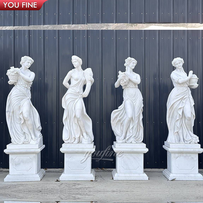 Decor Marble Four Season Custom Realsize Human Figure Sculpture