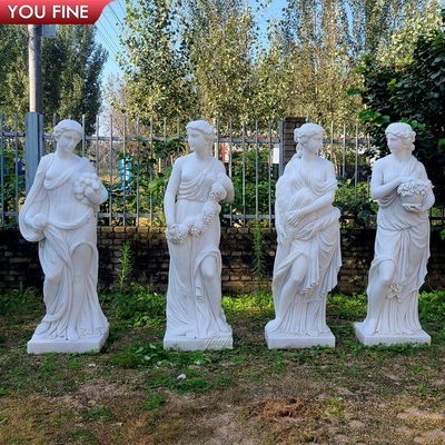 Decor Marble Four Season Custom Realsize Human Figure Sculpture