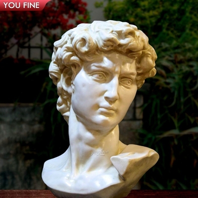 Stone David Statue Statue David Life Size Famous White Marble Bust Statue