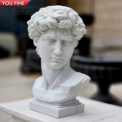 Custom Design Classic Marble Sculpture Bust for Pedestal